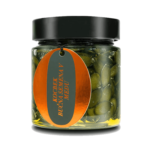 Kocbek bučna semena v medu, 175g